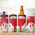 Personalized Tunisia 4 in 1 Can Cooler Tumbler Jasmine Flower and Emblem - Wonder Print Shop