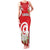 Personalized Tunisia Family Matching Tank Maxi Dress and Hawaiian Shirt Jasmine Flower and Emblem - Wonder Print Shop