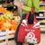 Personalized Tunisia Grocery Bag Jasmine Flower and Emblem