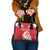 Personalized Tunisia Shoulder Handbag Jasmine Flower and Emblem