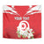 Personalized Tunisia Tapestry Jasmine Flower and Emblem - Wonder Print Shop