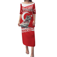 Personalized Gray Wolf Turkey Puletasi Turkish Mountain - Wonder Print Shop