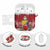 Bosnia and Herzegovina Christmas AirPods Case Santa With National Flag - Wonder Print Shop