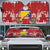 Bosnia and Herzegovina Christmas Auto Sun Shade Santa With National Flag - Wonder Print Shop