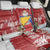 Bosnia and Herzegovina Christmas Back Car Seat Cover Santa With National Flag - Wonder Print Shop
