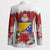 Bosnia and Herzegovina Christmas Blazer Santa With National Flag - Wonder Print Shop