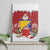 Bosnia and Herzegovina Christmas Canvas Wall Art Santa With National Flag - Wonder Print Shop