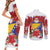 Bosnia and Herzegovina Christmas Couples Matching Short Sleeve Bodycon Dress and Long Sleeve Button Shirt Santa With National Flag - Wonder Print Shop