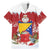 Bosnia and Herzegovina Christmas Family Matching Mermaid Dress and Hawaiian Shirt Santa With National Flag - Wonder Print Shop