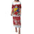 Bosnia and Herzegovina Christmas Family Matching Puletasi and Hawaiian Shirt Santa With National Flag - Wonder Print Shop
