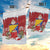 Bosnia and Herzegovina Christmas Garden Flag Santa With National Flag - Wonder Print Shop