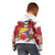Bosnia and Herzegovina Christmas Kid Hoodie Santa With National Flag - Wonder Print Shop