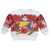 Bosnia and Herzegovina Christmas Kid Ugly Christmas Sweater Santa With National Flag - Wonder Print Shop