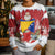 Bosnia and Herzegovina Christmas Kid Ugly Christmas Sweater Santa With National Flag - Wonder Print Shop