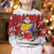 Bosnia and Herzegovina Christmas Kid Ugly Christmas Sweater Santa With National Flag - Wonder Print Shop