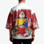 Bosnia and Herzegovina Christmas Kimono Santa With National Flag - Wonder Print Shop