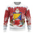 Bosnia and Herzegovina Christmas Ugly Christmas Sweater Santa With National Flag - Wonder Print Shop