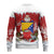 Bosnia and Herzegovina Christmas Ugly Christmas Sweater Santa With National Flag - Wonder Print Shop