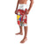 Bosnia and Herzegovina Christmas Lavalava Santa With National Flag - Wonder Print Shop