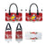 Bosnia and Herzegovina Christmas Leather Bag Santa With National Flag - Wonder Print Shop