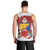 Bosnia and Herzegovina Christmas Men Tank Top Santa With National Flag - Wonder Print Shop