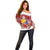 Bosnia and Herzegovina Christmas Off Shoulder Sweater Santa With National Flag - Wonder Print Shop