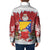 Bosnia and Herzegovina Christmas Padded Jacket Santa With National Flag - Wonder Print Shop