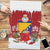 Bosnia and Herzegovina Christmas Puzzle Santa With National Flag - Wonder Print Shop