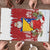 Bosnia and Herzegovina Christmas Puzzle Santa With National Flag - Wonder Print Shop
