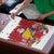 Bosnia and Herzegovina Christmas Puzzle Santa With National Flag - Wonder Print Shop