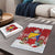 Bosnia and Herzegovina Christmas Puzzle Santa With National Flag - Wonder Print Shop