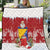 Bosnia and Herzegovina Christmas Quilt Santa With National Flag - Wonder Print Shop