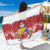 Bosnia and Herzegovina Christmas Sarong Santa With National Flag - Wonder Print Shop