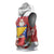 Bosnia and Herzegovina Christmas Sleeveless Hoodie Santa With National Flag - Wonder Print Shop