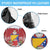 Bosnia and Herzegovina Christmas Spare Tire Cover Santa With National Flag - Wonder Print Shop