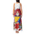 Bosnia and Herzegovina Christmas Tank Maxi Dress Santa With National Flag - Wonder Print Shop