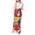Bosnia and Herzegovina Christmas Tank Maxi Dress Santa With National Flag - Wonder Print Shop