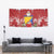 Bosnia and Herzegovina Christmas Tapestry Santa With National Flag - Wonder Print Shop
