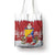 Bosnia and Herzegovina Christmas Tote Bag Santa With National Flag - Wonder Print Shop