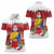Bosnia and Herzegovina Christmas Women Polo Shirt Santa With National Flag - Wonder Print Shop