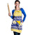 Personalized Bosnia and Herzegovina Christmas Apron Coat Of Arms Srecan Bozic - Wonder Print Shop