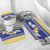 Personalized Bosnia and Herzegovina Christmas Bathroom Set Coat Of Arms Srecan Bozic - Wonder Print Shop