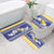 Personalized Bosnia and Herzegovina Christmas Bathroom Set Coat Of Arms Srecan Bozic - Wonder Print Shop