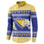 Personalized Bosnia and Herzegovina Christmas Button Sweatshirt Coat Of Arms Srecan Bozic - Wonder Print Shop
