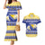 Personalized Bosnia and Herzegovina Christmas Couples Matching Mermaid Dress and Hawaiian Shirt Coat Of Arms Srecan Bozic - Wonder Print Shop