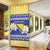 Personalized Bosnia and Herzegovina Christmas Door Cover Coat Of Arms Srecan Bozic - Wonder Print Shop