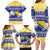 Personalized Bosnia and Herzegovina Christmas Family Matching Long Sleeve Bodycon Dress and Hawaiian Shirt Coat Of Arms Srecan Bozic - Wonder Print Shop