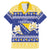 Personalized Bosnia and Herzegovina Christmas Family Matching Mermaid Dress and Hawaiian Shirt Coat Of Arms Srecan Bozic - Wonder Print Shop