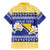 Personalized Bosnia and Herzegovina Christmas Family Matching Mermaid Dress and Hawaiian Shirt Coat Of Arms Srecan Bozic - Wonder Print Shop