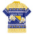 Personalized Bosnia and Herzegovina Christmas Family Matching Off Shoulder Maxi Dress and Hawaiian Shirt Coat Of Arms Srecan Bozic - Wonder Print Shop
